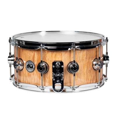 Drum Workshop Collectors Series 6.5x14 Snare Drum - Natural Super Curly Maple
