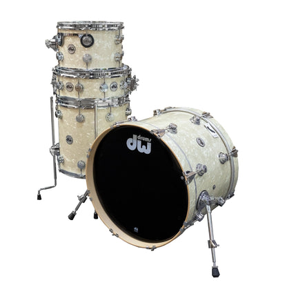 Drum Workshop Collectors Series 333 Shell 4-Piece Shell Kit - Nickel Sparkle