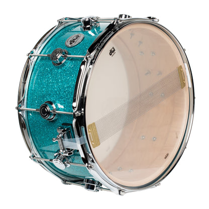 Drum Workshop Collectors Series 7x14 Snare Drum - Teal Glass