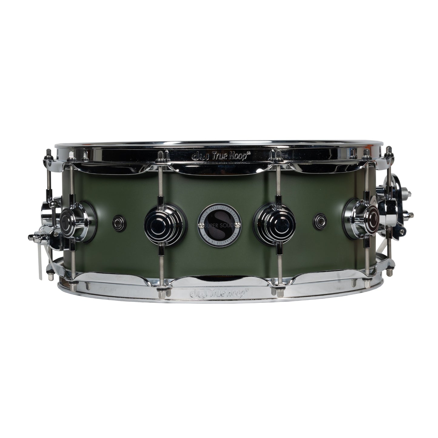 Drum Workshop Collectors Series Super Solid 5.5x14 Snare Drum - Lazer Blue