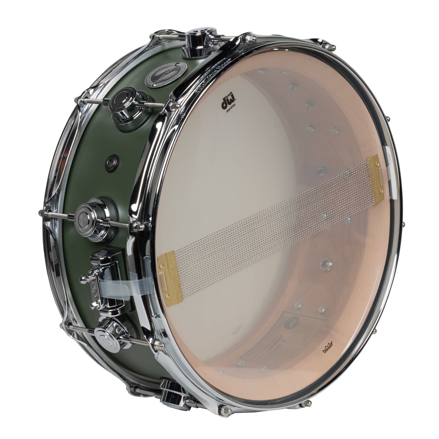 Drum Workshop Collectors Series Super Solid 5.5x14 Snare Drum - Lazer Blue