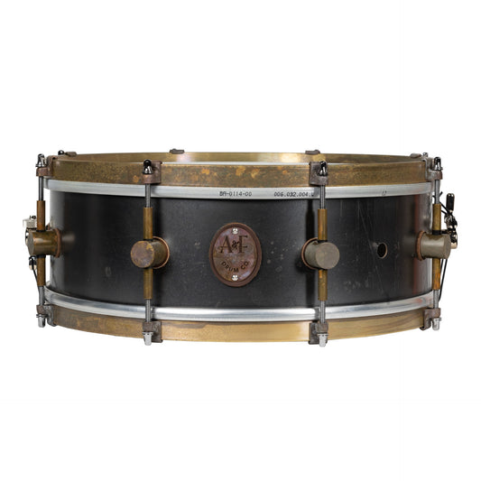 A&F Drum Company 5x14 Snare Drum - Raw Steel