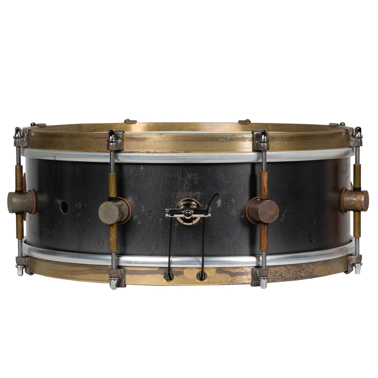 A&F Drum Company 5x14 Snare Drum - Raw Steel