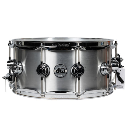 Drum Workshop 6.5x14" Rolled Aluminum Snare Drum with Chrome Hardware