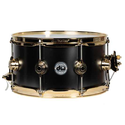 Drum Workshop Collectors Series 7x13 Snare Drum - Satin Black Nickel Over Brass