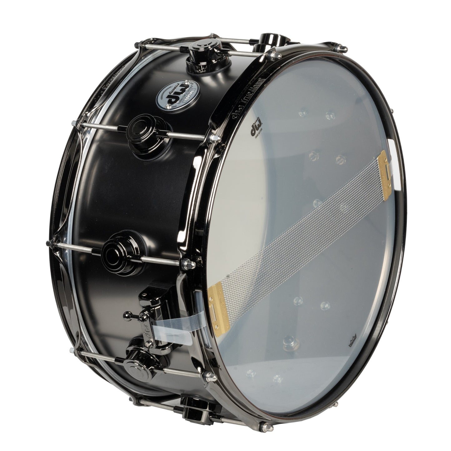Drum Workshop Collectors Series 6.5x14 Snare Drum -Satin Black Nickel over Brass
