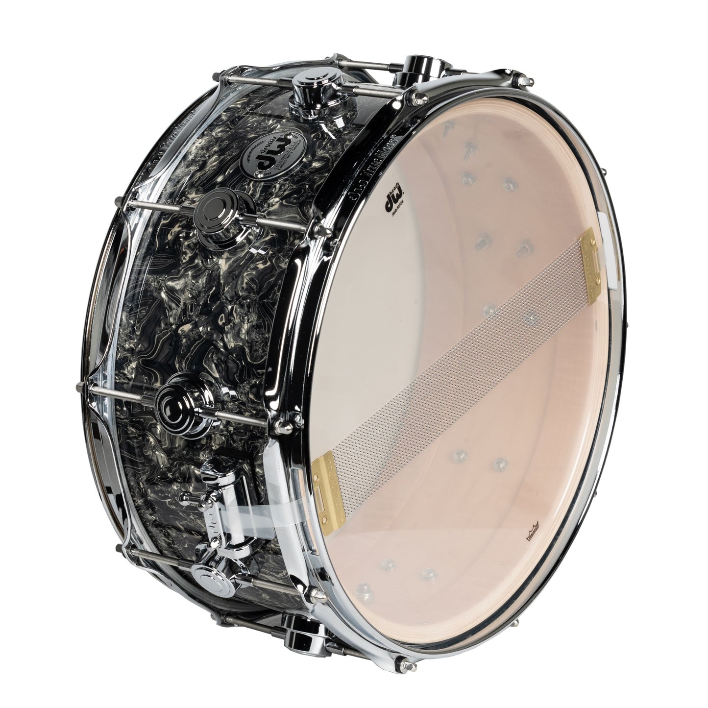 Drum Workshop Collectors Series 6x14 Snare Drum - Silver Abalone