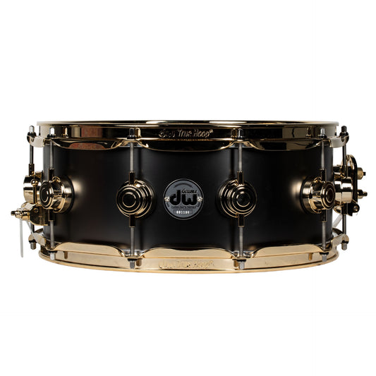 Drum Workshop Collectors Series 5.5x14 Snare Drum - Satin Black Nickel Over Brass