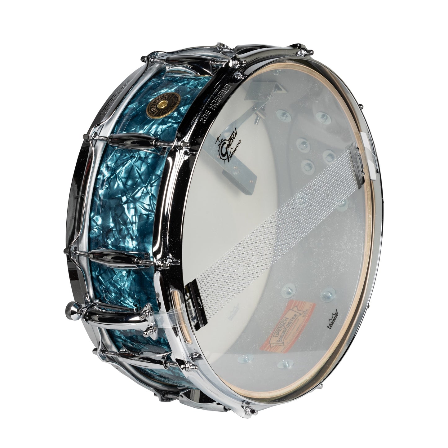Gretsch Broadkaster Series 5x14 Snare Drum - Turquoise Pearl