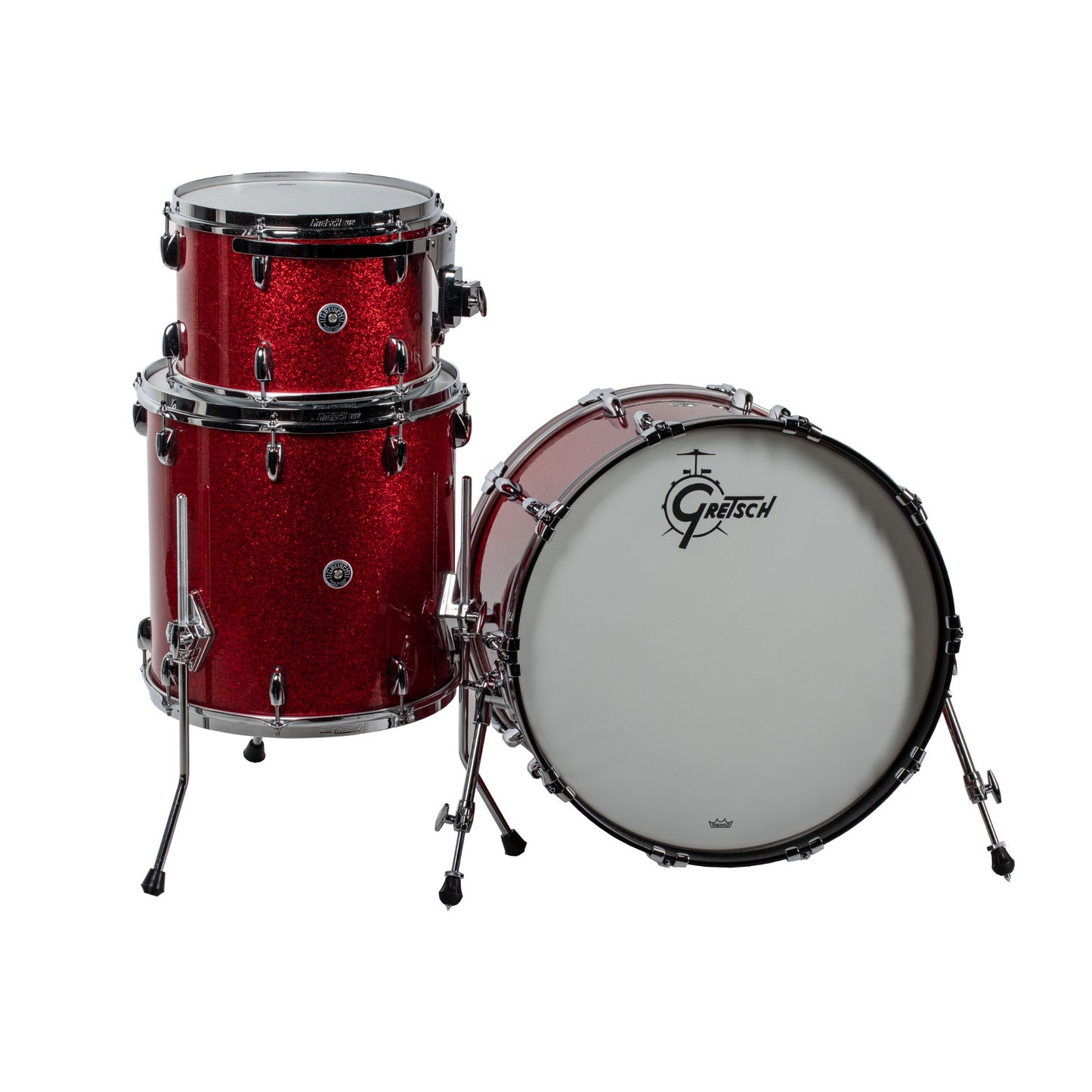 Gretsch Brooklyn Series 3-Piece Drum Kit - Red Sparkle