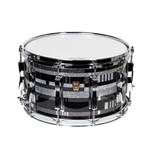 Ludwig Classic Maple 8x14 Snare Drum - Digital Black Oyster