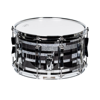 Ludwig Classic Maple 8x14 Snare Drum - Digital Black Oyster