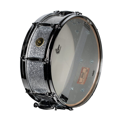Gretsch Broadkaster 5x14 Snare Drum - Silver Sparkle