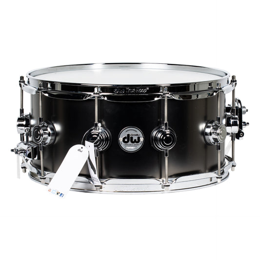 Drum Workshop Collectors Series 6.5x14 Snare Drum - Satin Black Nickel