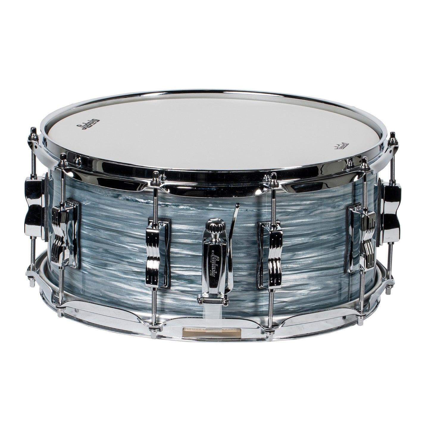 Ludwig Classic Maple 6.5x14 Snare Drum - Vintage Blue Oyster