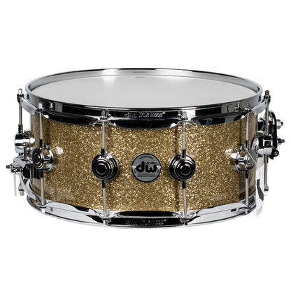 Drum Workshop Collectors Series 6x14 Snare Drum - Gold Glass
