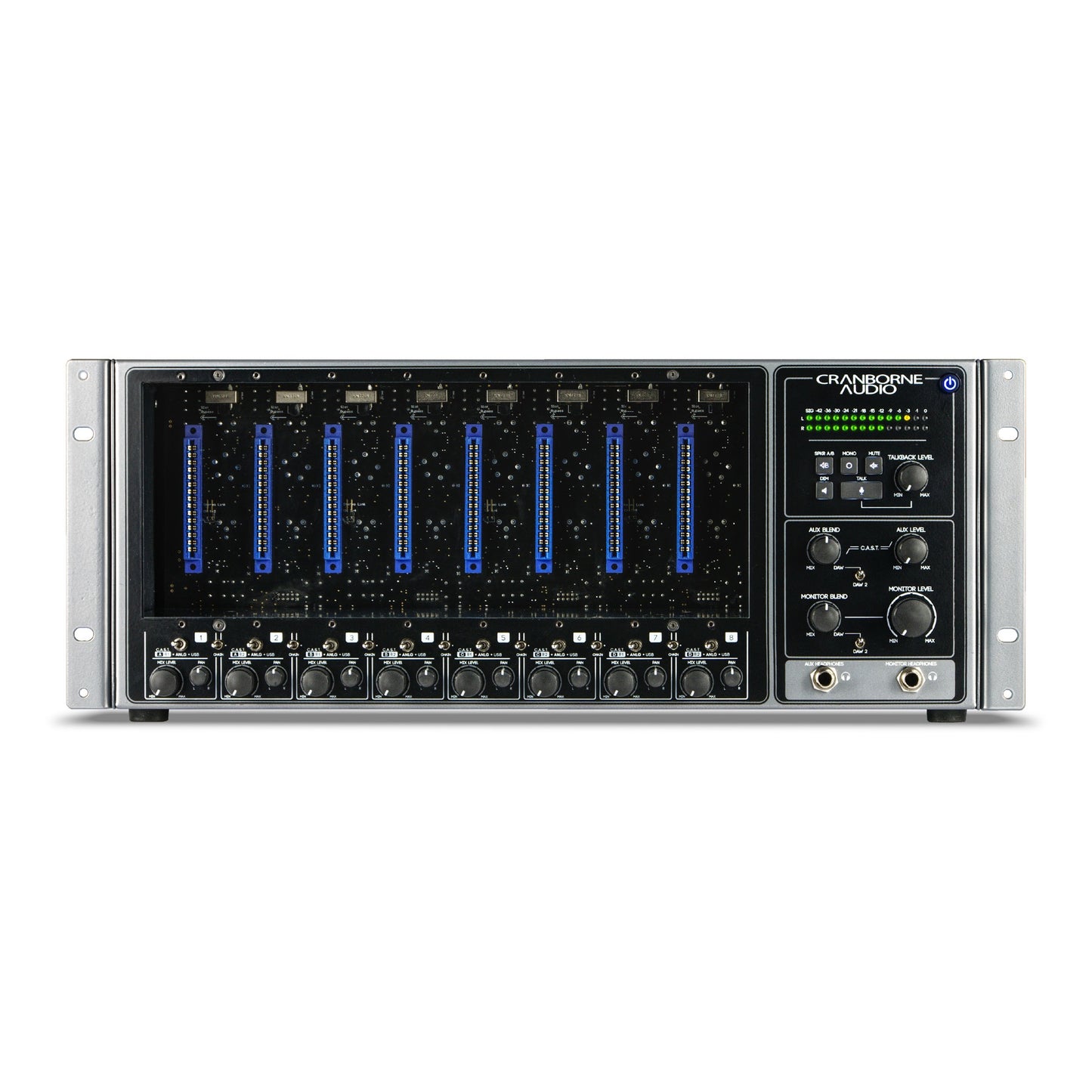 Cranborne Audio 500R8 USB Audio Interface + 8 Slot 500 Series Chassis