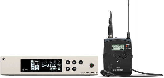 Sennheiser EW 100-ME4 Wireless Cardioid Lavalier Mic System-A Band (516-558Mhz)