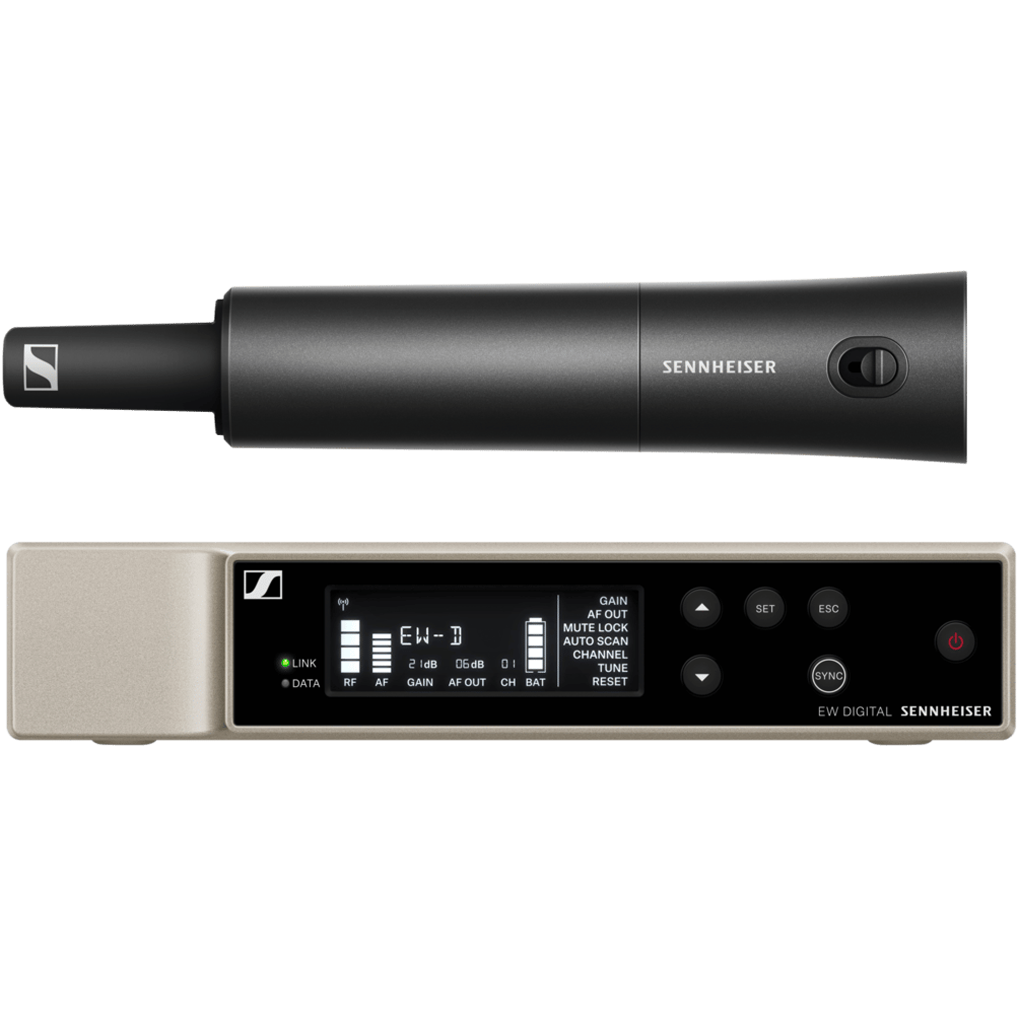 Sennheiser EW-D SKM-S BASE SET (R1-6) Digital Wireless Handheld Base S ...