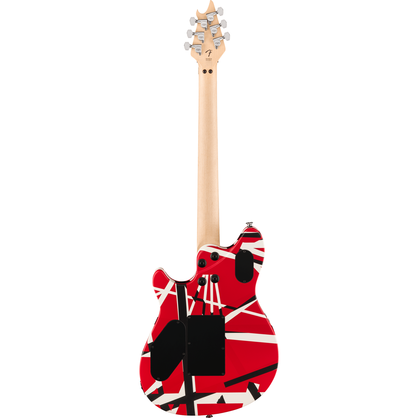 EVH Wolfgang Special Striped Series Electric Guitar - Red, Black, and White