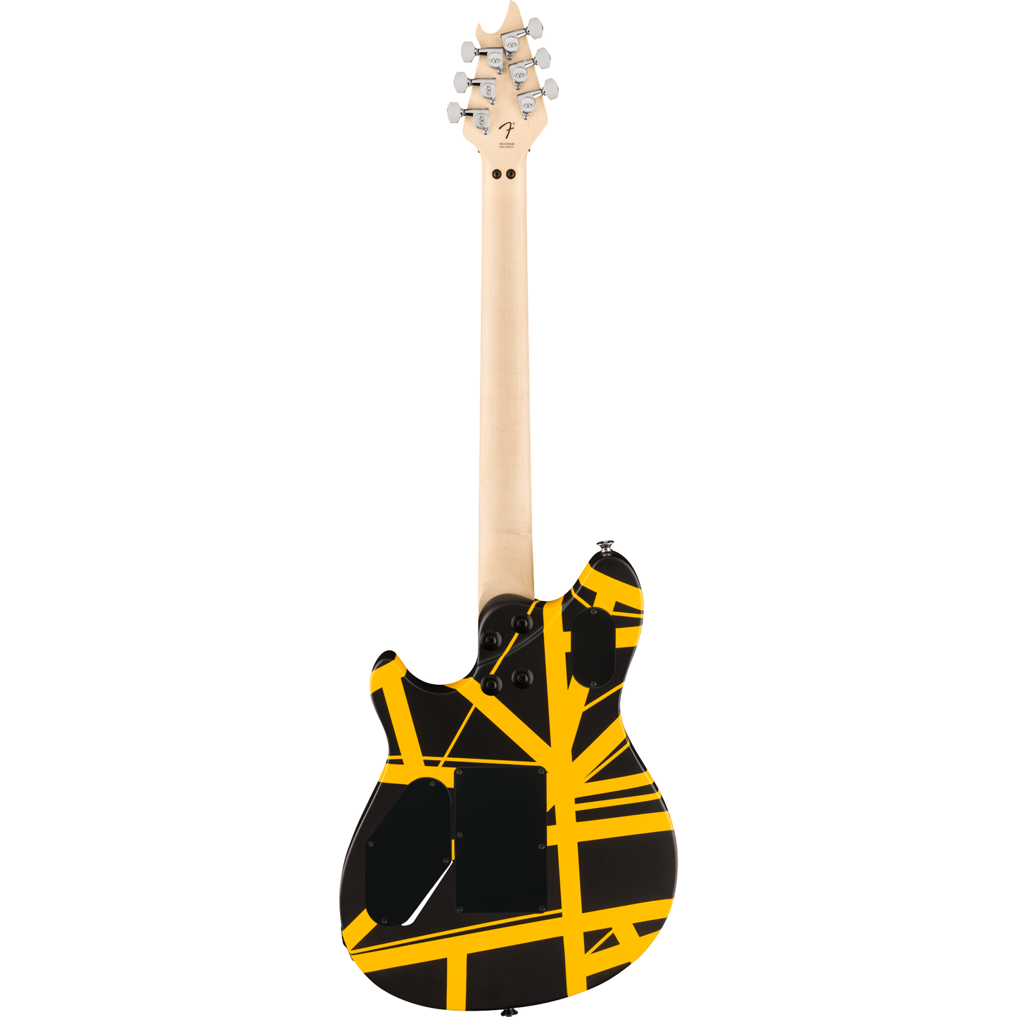 EVH Wolfgang Special Striped Series Electric Guitar - Black and Yellow