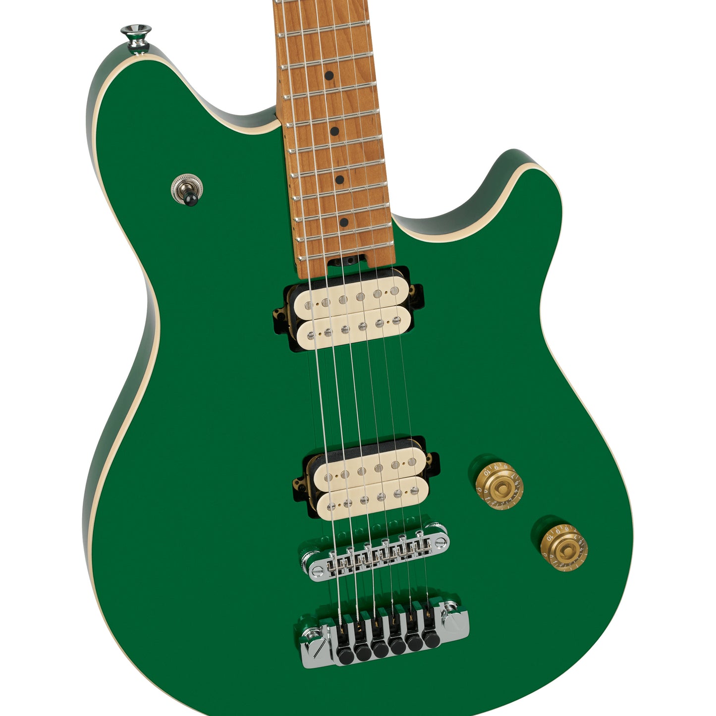 EVH Wolfgang Special TOM Electric Guitar - Baked Maple Fingerboard, Kandy Green