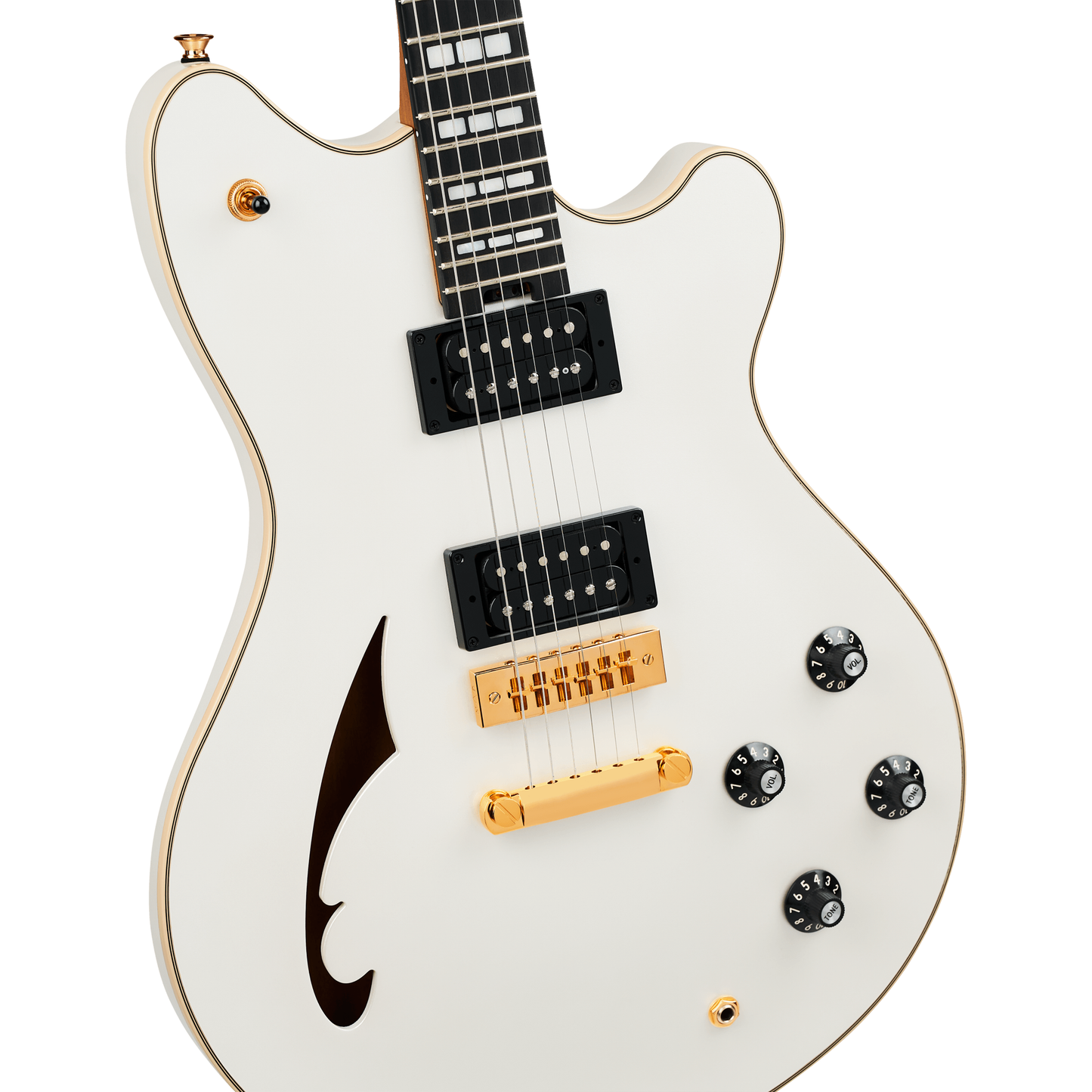 EVH SA-126 Special Semi-Hollow Electric Guitar - Platinum Pearl Metallic