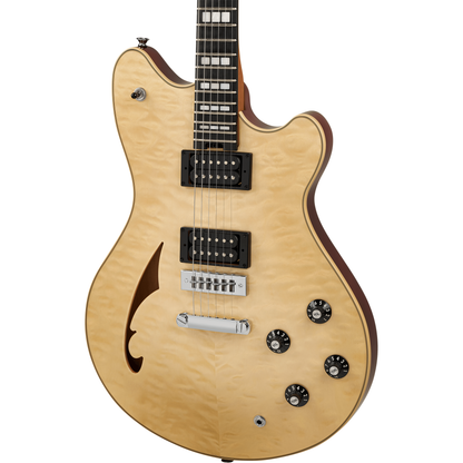 EVH SA-126 Special QM Semi-Hollow Electric Guitar - El Natural