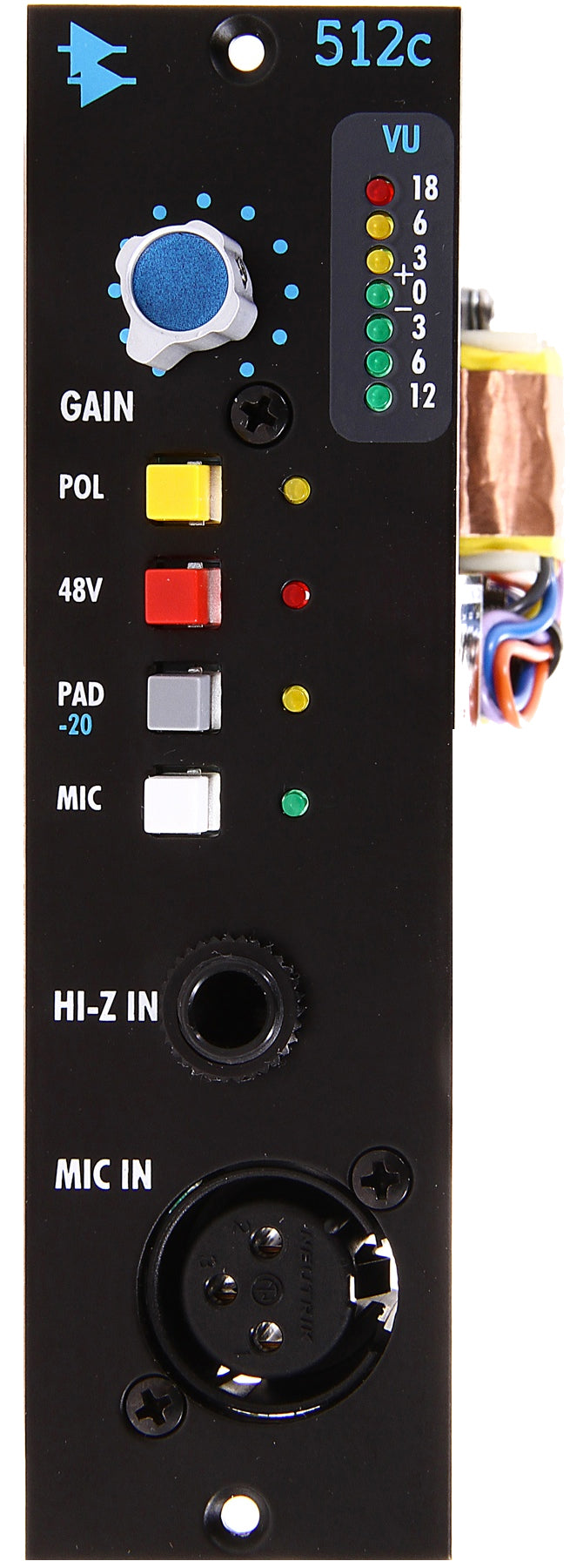 API 512c Discrete Microphone / Line Preamplifier – Alto Music