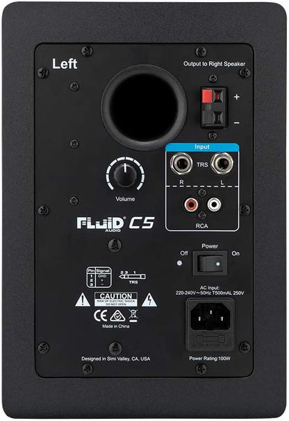 Fluid Audio C5 5" Studio Monitor Pair