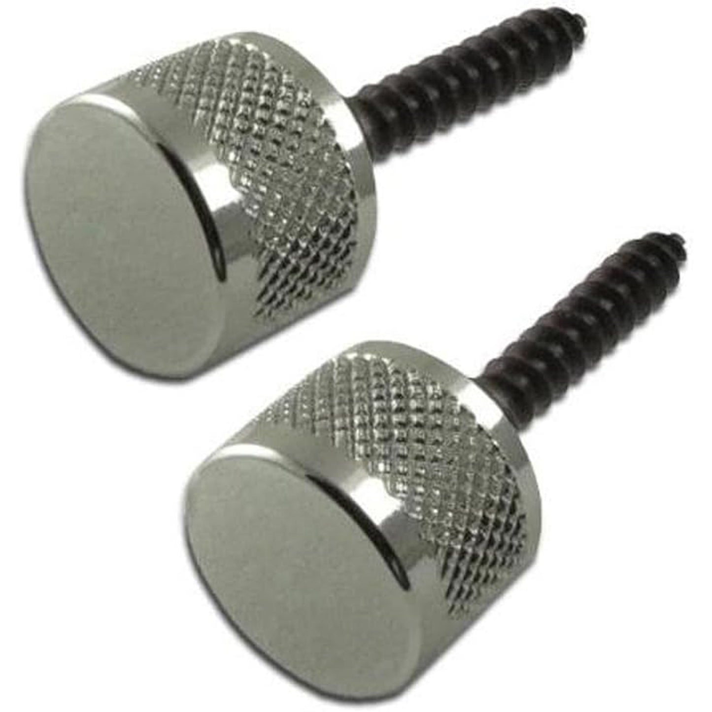 Gretsch Strap Buttons with Mounting Hardware - Chrome, Pair