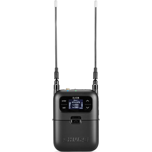 Shure SLXD5 Digital Camera-Mount Wireless Microphone Receiver - H55 Frequency