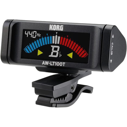 Korg - AW-LT100T Trumpet / Trombone Clip-on Tuner - Black