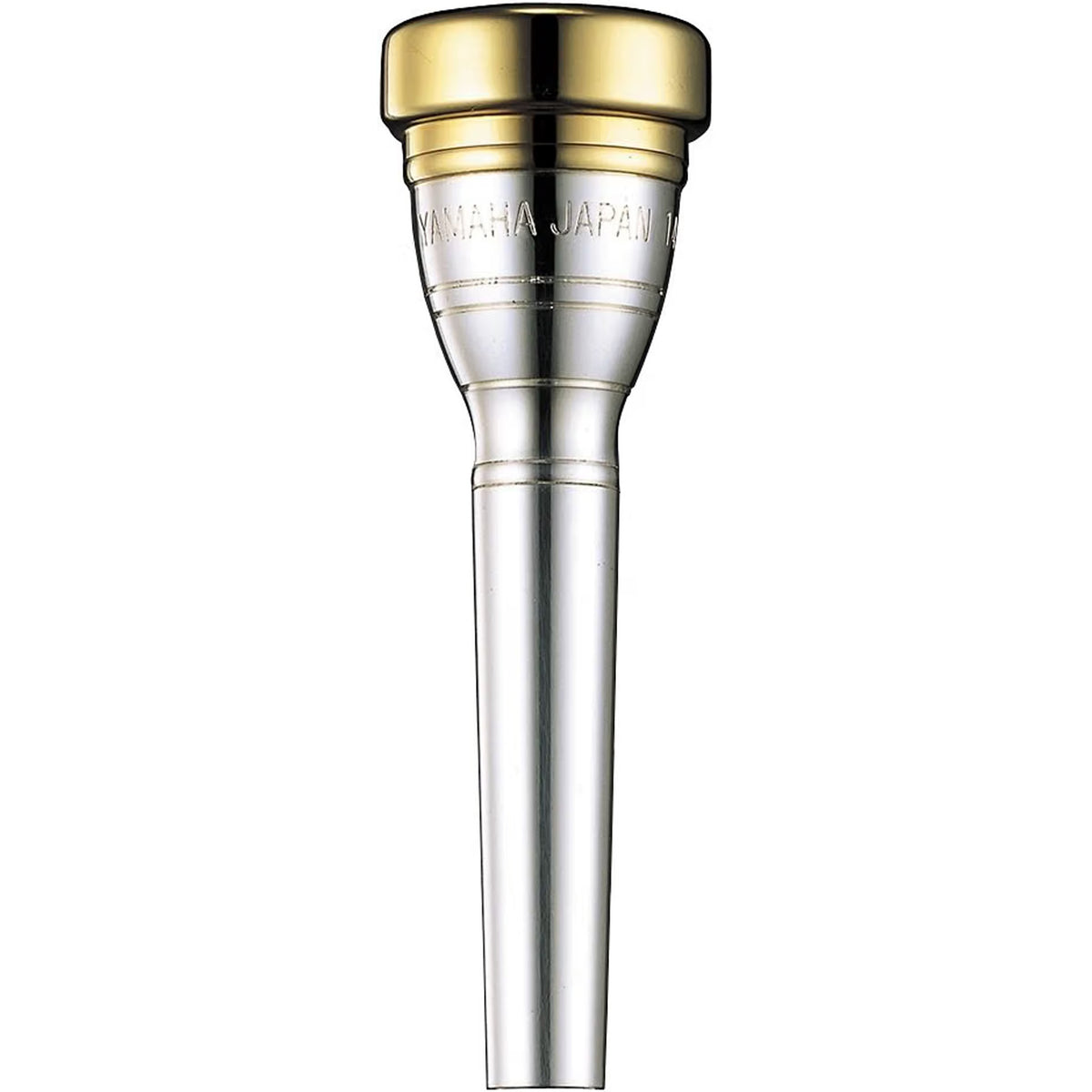 Yamaha YAC TR11B4-HGPR Mouthpiece for Trumpet - 11B4, Gold Plated, Heavyweight