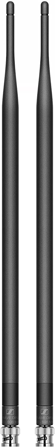 Sennheiser HALF WAVE DIPOLE Half-Wave Antenna Rods - Pair, R: 520 to 608 MHz