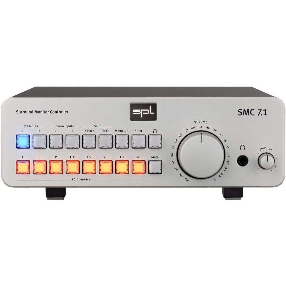 SPL SMC 7.1 Surround Monitor Controller - Silver
