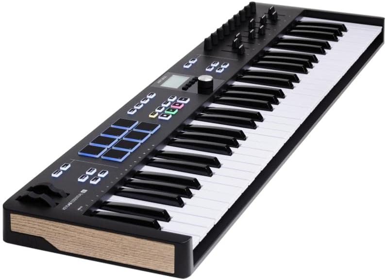 Arturia Keylab Essential 3 61 Key Midi Keyboard Black