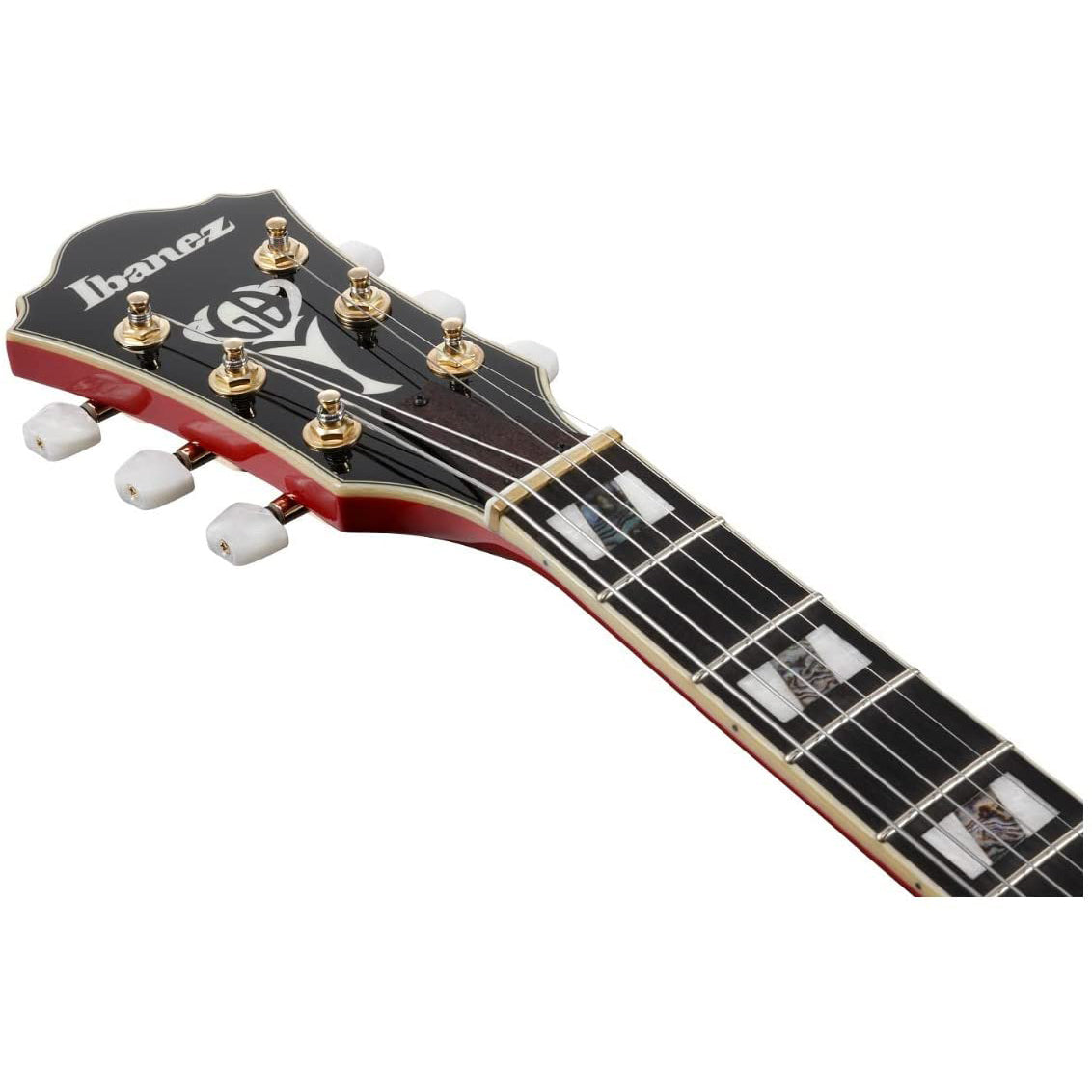 Ibanez GB10SEFMSRR George Benson Signature 6-Str Electric Guitar - Sapphire Red