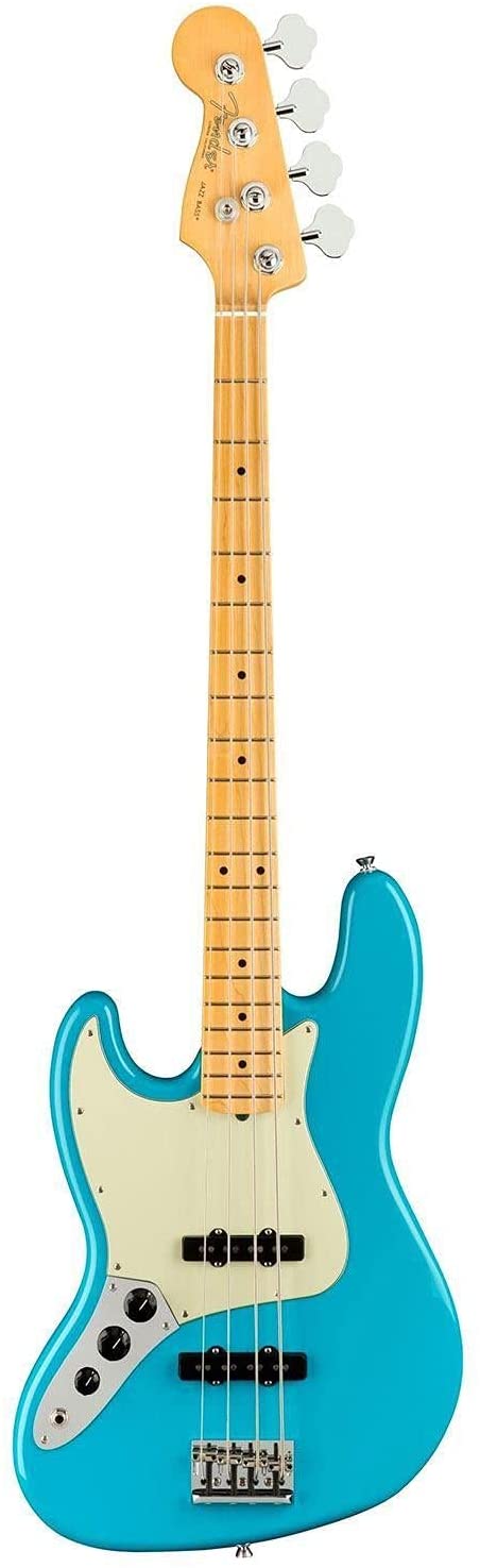 Fender American Professional II Jazzmaster Lefty Electric Guitar, Maple Fingerboard, Miami Blue