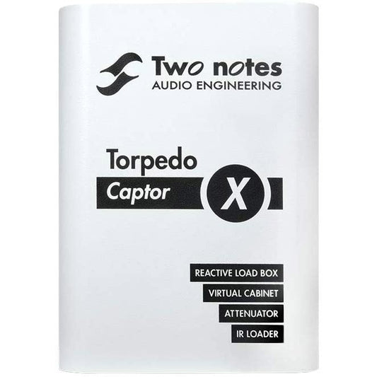 Two Notes Torpedo Captor X Reactive Loadbox DI and Attenuator - 8 ohm