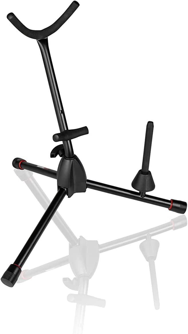 Gator GFW-BNO-SAXFLU Tripod Stand for Alto/Tenor Sax with Flute Peg