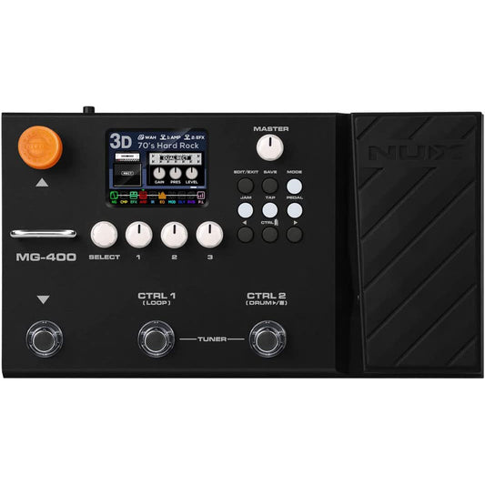 NUX MG-400 Dual DSP Multi-FX Processor for Guitar and Bass