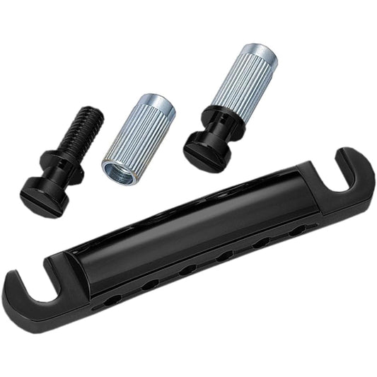 Allparts TP-0400-003 US Black Stop Tailpiece