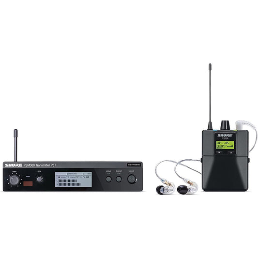 Shure PSM 300 Stereo Personal Monitor System with IEM - G20 Frequency