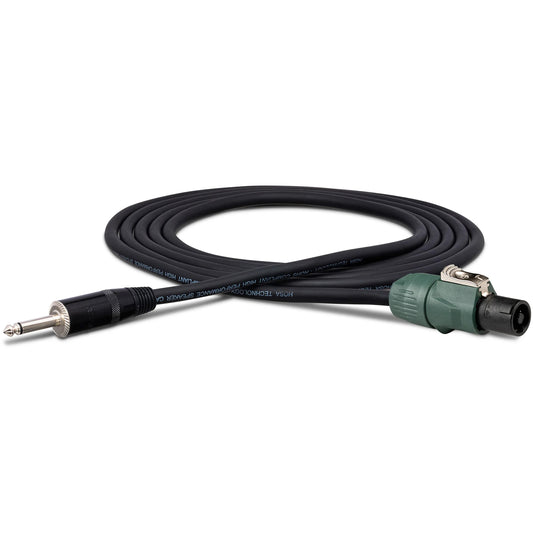 Hosa SKT-450Q Pro Speaker Cable, REAN Loudspeaker to 1/4 in TS, 50 ft