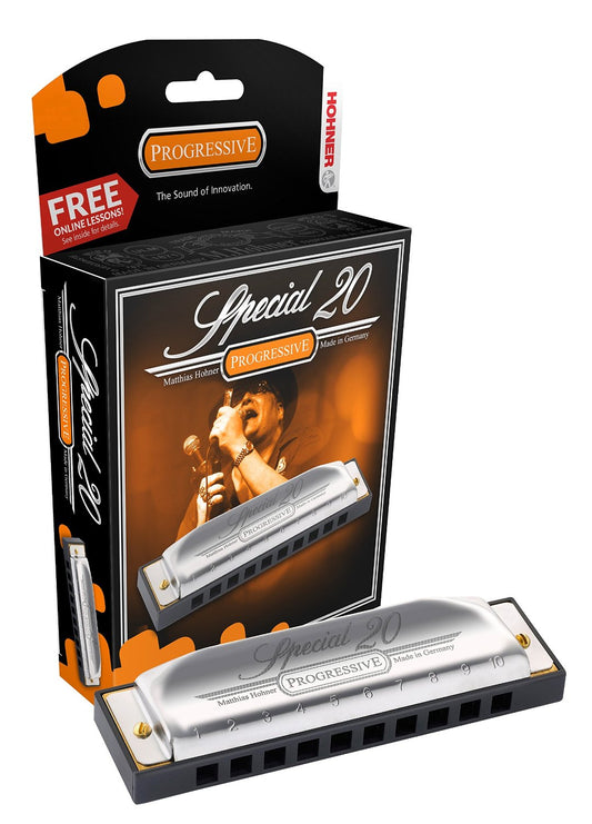 HOHNER SPECIAL 20- PROGRESSIVE HARMONICA, KEY OF Db