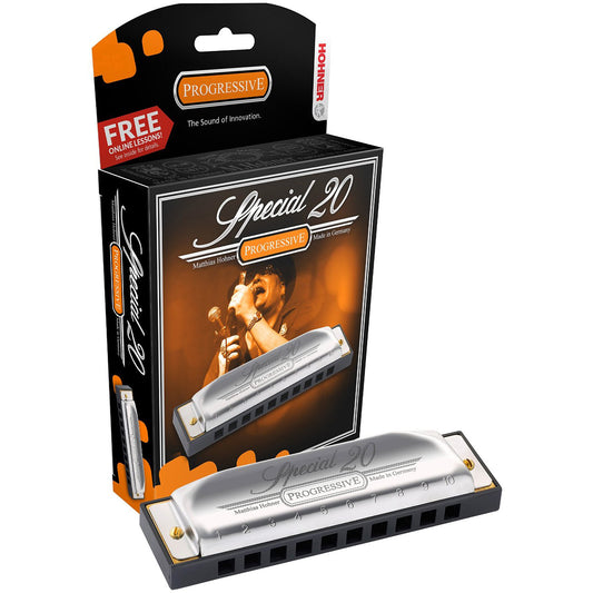 HOHNER SPECIAL 20 - PROGRESSIVE HARMONICA, KEY OF Eb