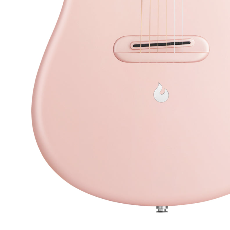 Lava Music ME 4 Carbon Fiber 36” Acoustic Electric Guitar - Pink