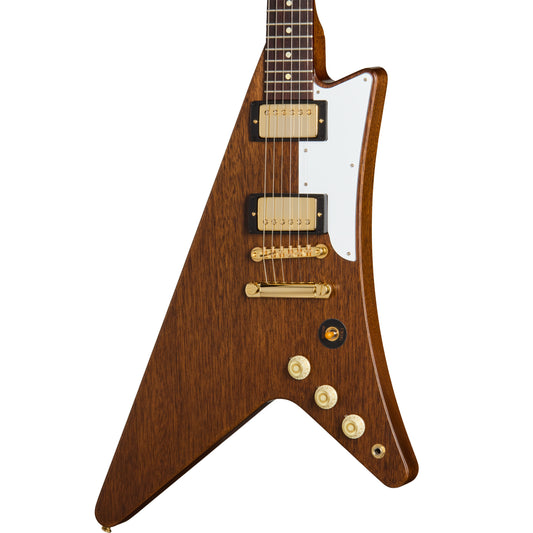 Gibson 1957 Mahogany Moderne Reissue Electric Guitar - Antique Natural