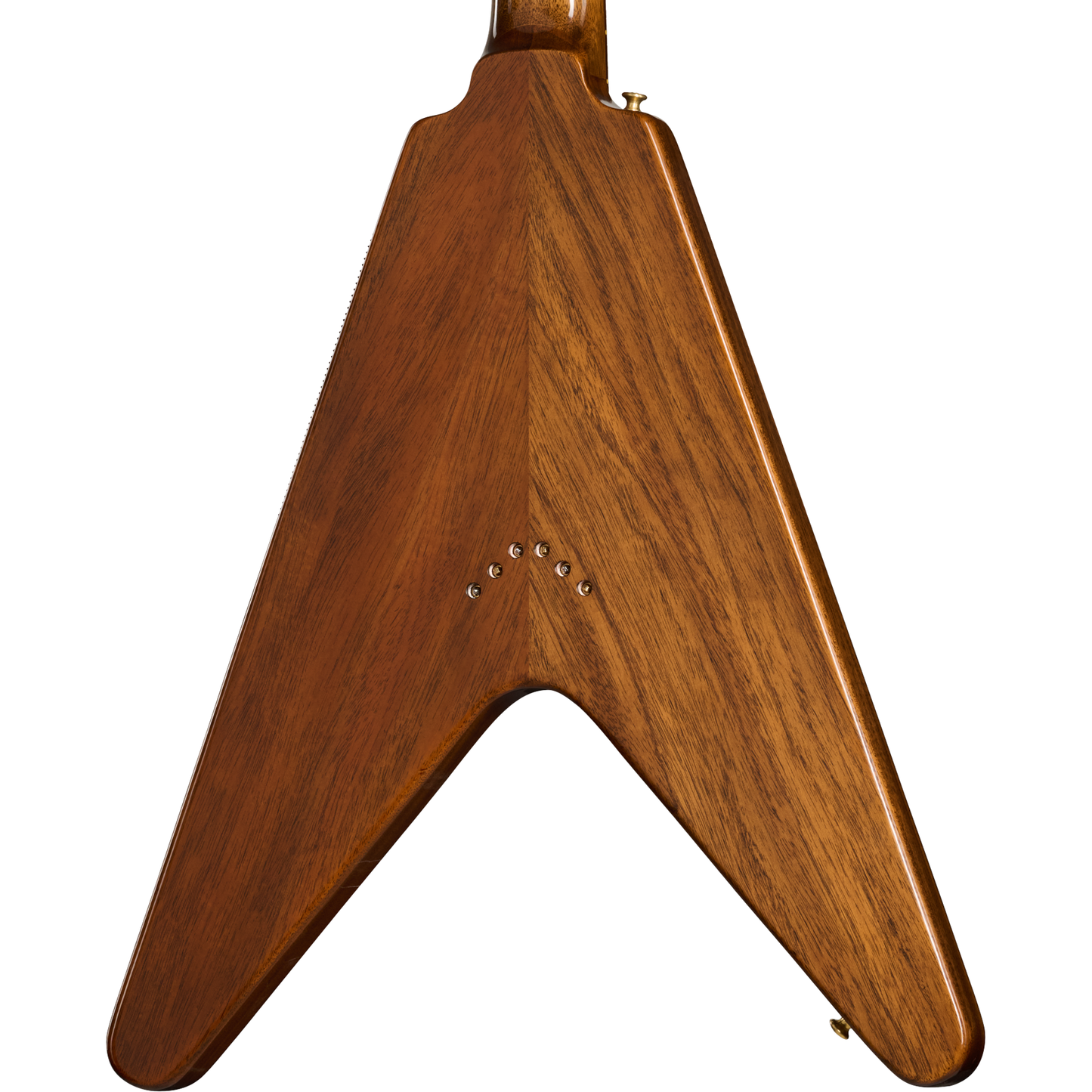 Gibson Custom 1958 Mahogany Flying V Reissue VOS Electric Guitar - Antique Natural